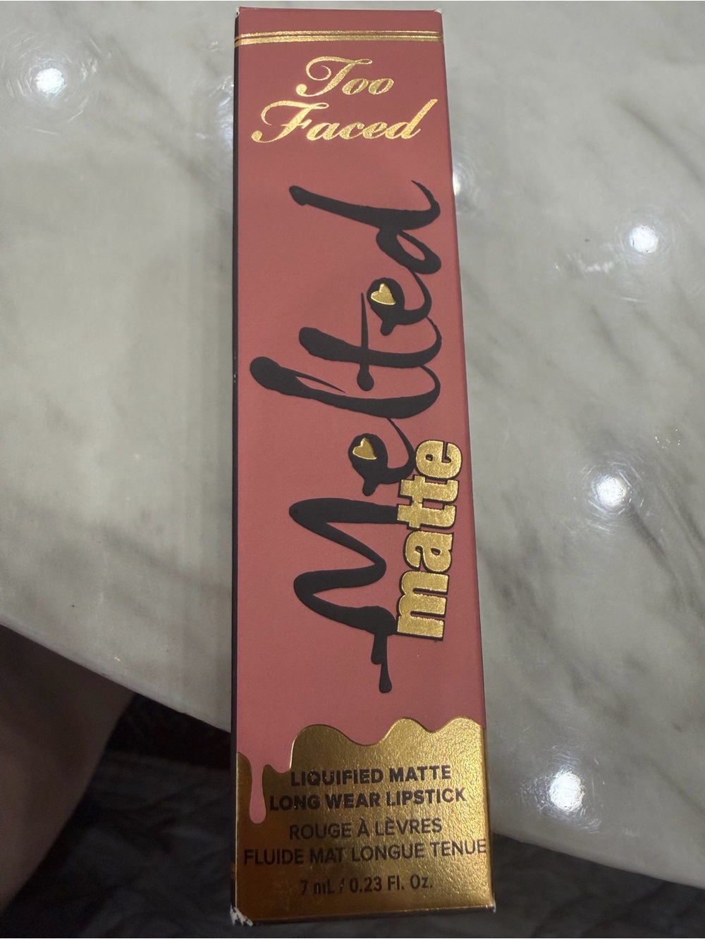 Too Faced Melted Matte Liquified Matte Lipstick - Dusty Rose Pink